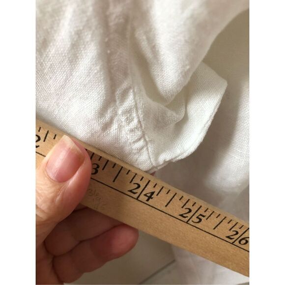 Chico’s Linen Shacket Size 3 - Picture 12 of 14